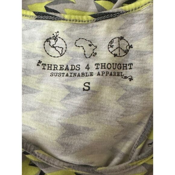 Threads 4 Thought Women's Racerback Maxi Dress Geometric Design Size S - Picture 2 of 4